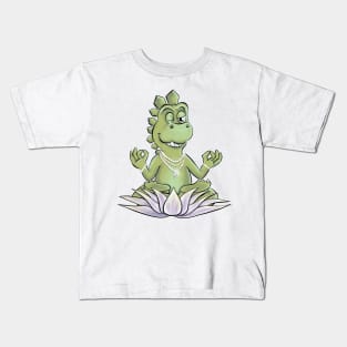 A most relaxed reptile Kids T-Shirt